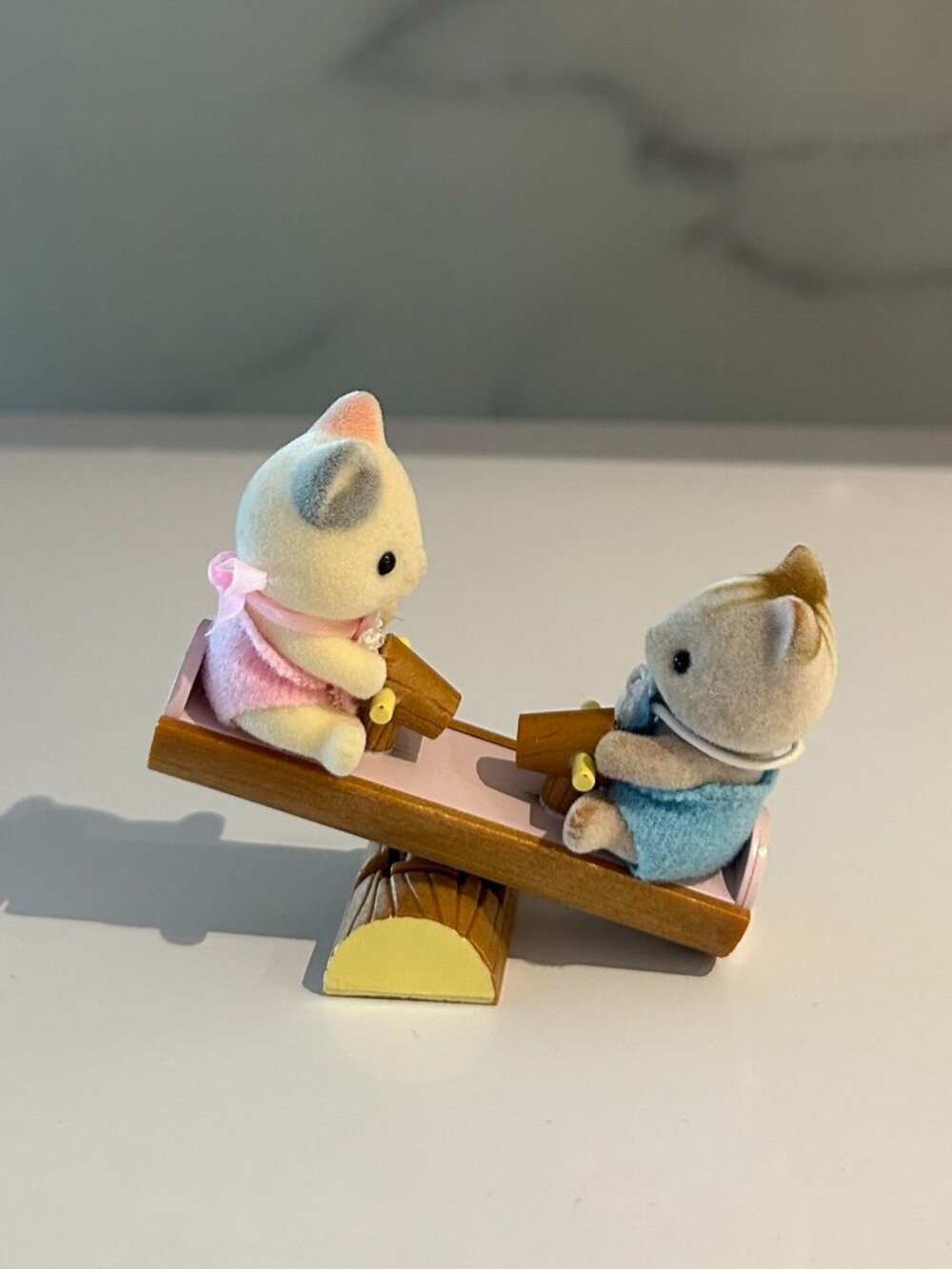 Calico Critters -  Kittens on Seasaw